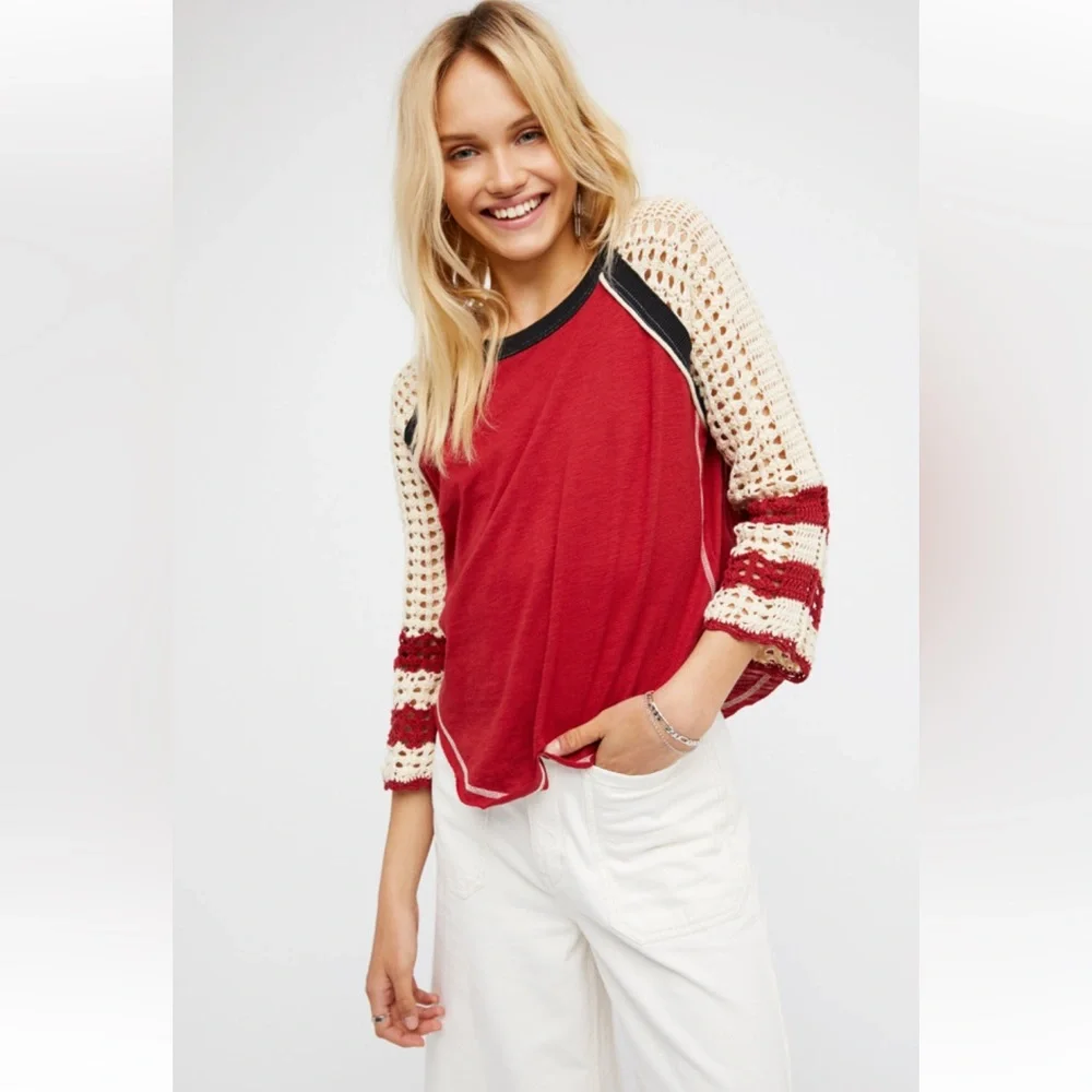 🌺Free People Finders Keepers Tee🌸🌺